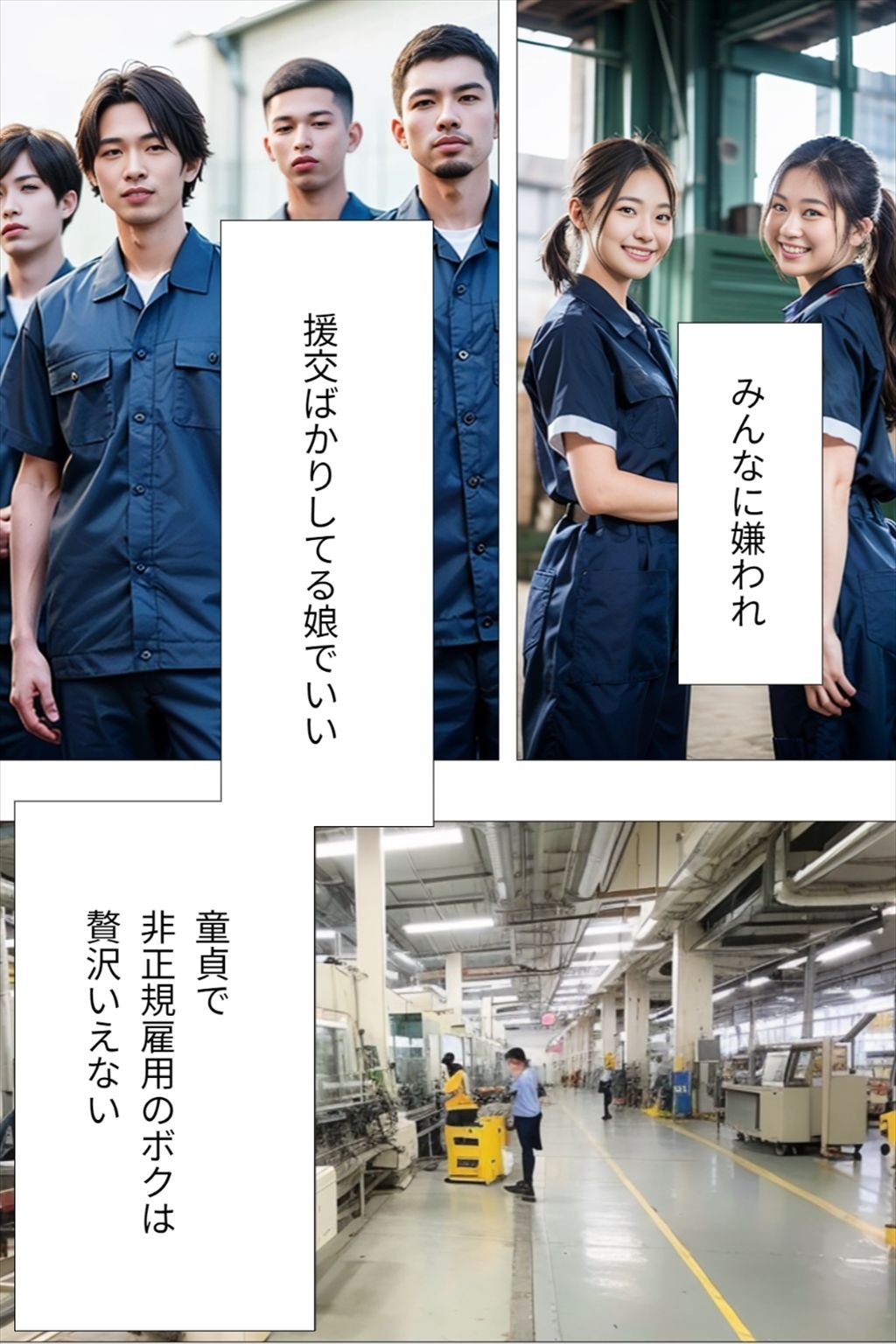 職場のウザい女で童貞捨てたったwww サンプル2ページ目