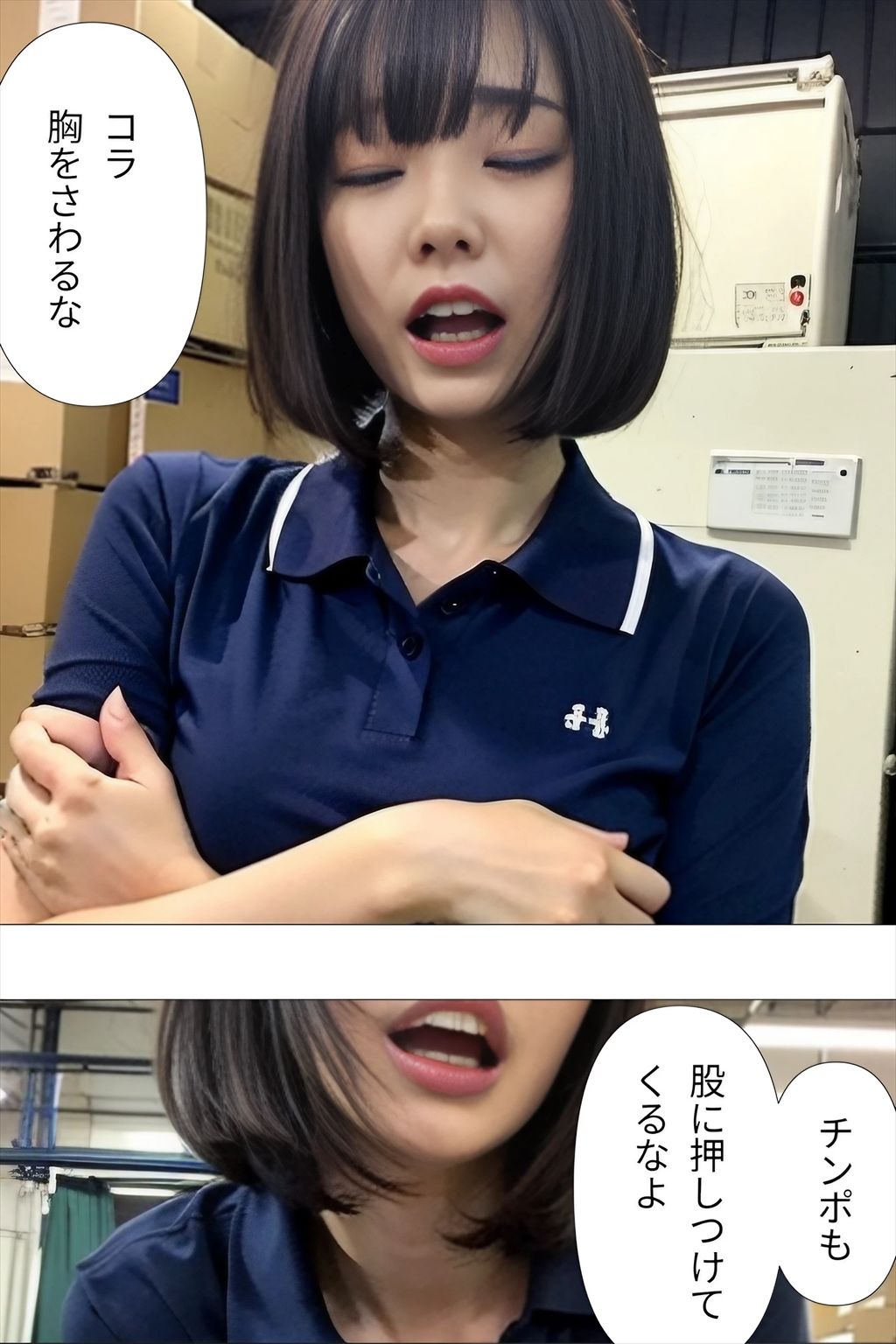 職場のウザい女で童貞捨てたったwww サンプル5ページ目
