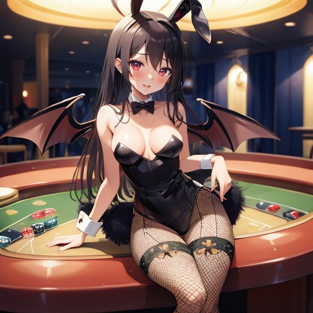 バニーガール風サキュバスさん サンプル3ページ目