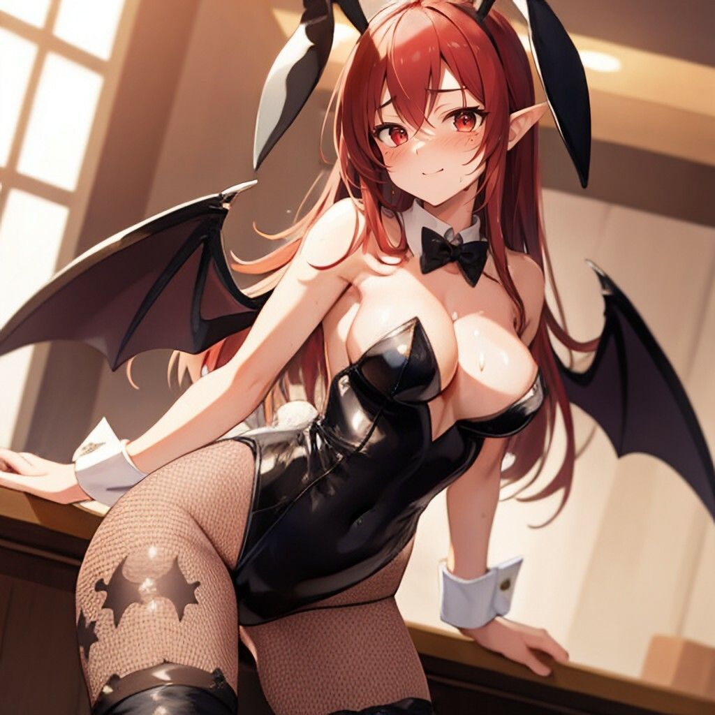 バニーガール風サキュバスさん サンプル4ページ目