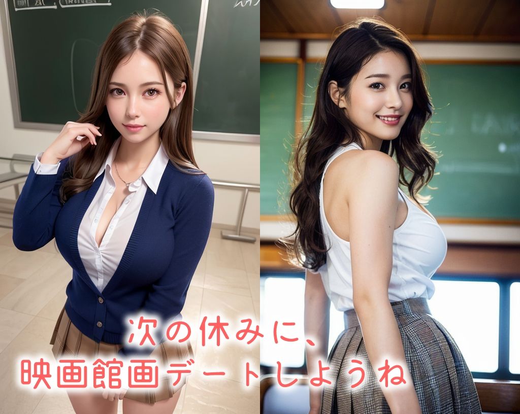 「制服コスプレ美女」かわいくてセクシーなAI写真集vol.15（全435ページ） サンプル2ページ目