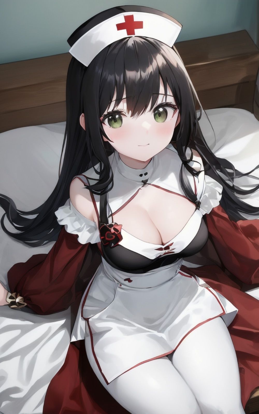 巨乳美女【妄想イラスト美女図鑑vol.4】 サンプル2ページ目
