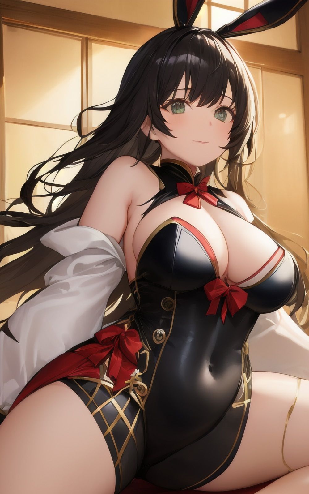 巨乳美女【妄想イラスト美女図鑑vol.8】 サンプル1ページ目