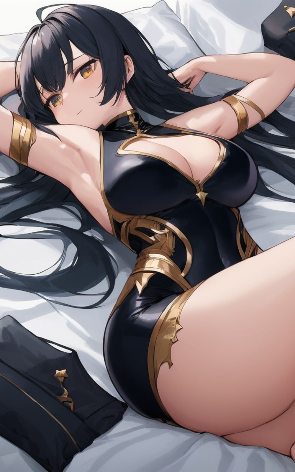 巨乳美女【妄想イラスト美女図鑑vol.10】 サンプル1ページ目