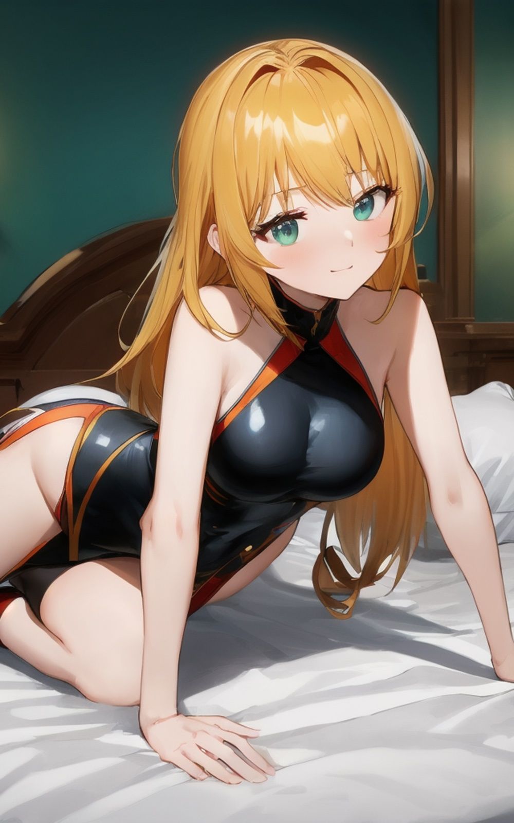 巨乳美女【妄想イラスト美女図鑑vol.10】 サンプル4ページ目