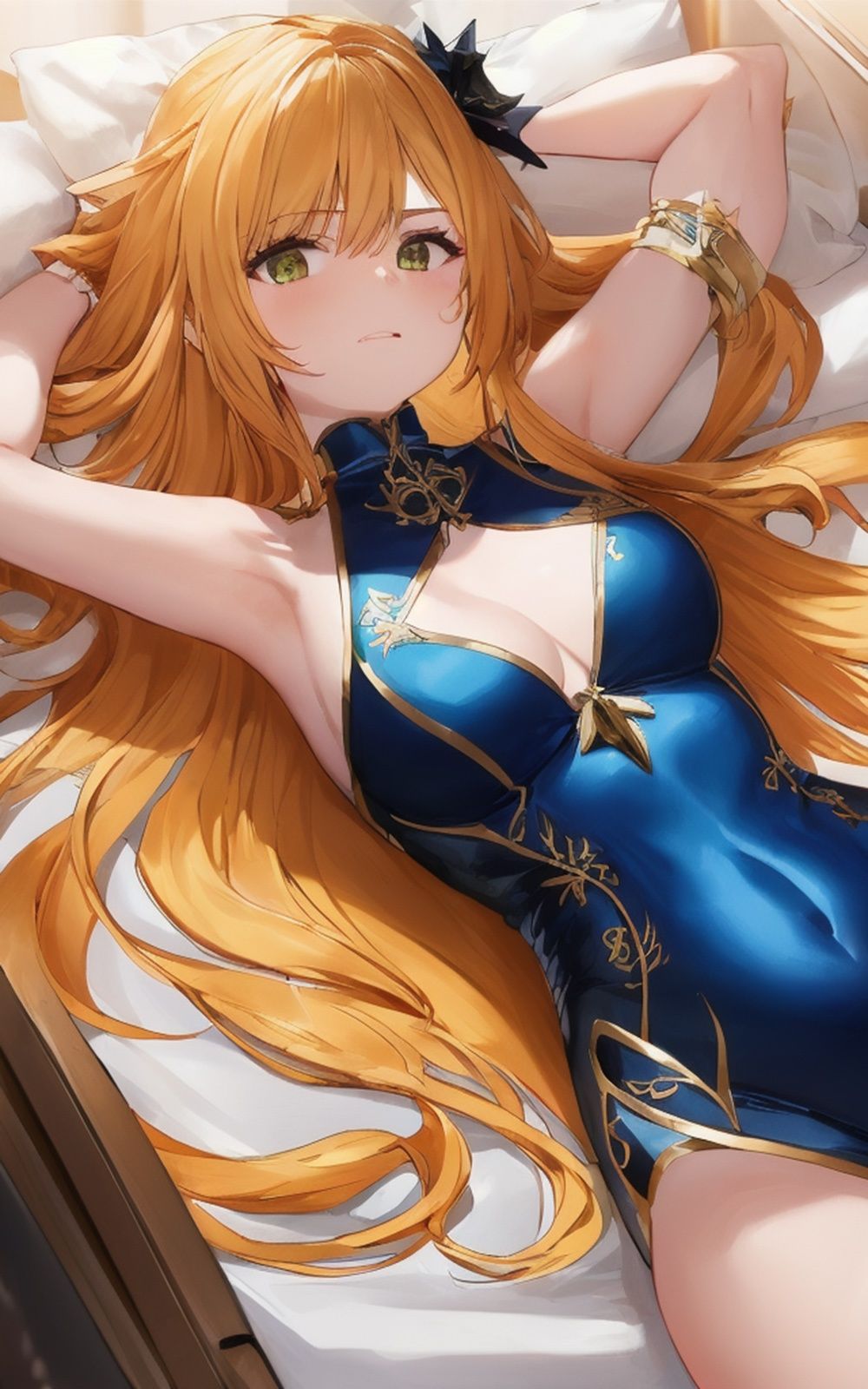 巨乳美女【妄想イラスト美女図鑑vol.12】 サンプル2ページ目