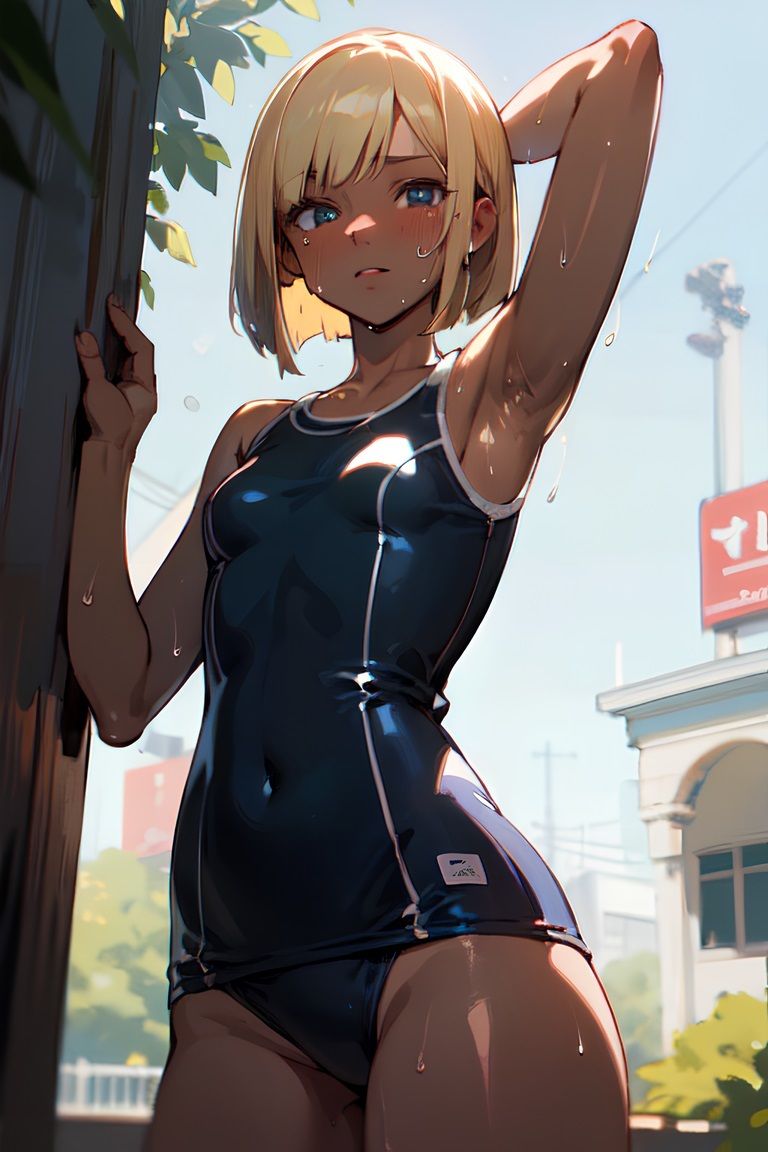 AI美少女フェチイラスト サンプル2ページ目