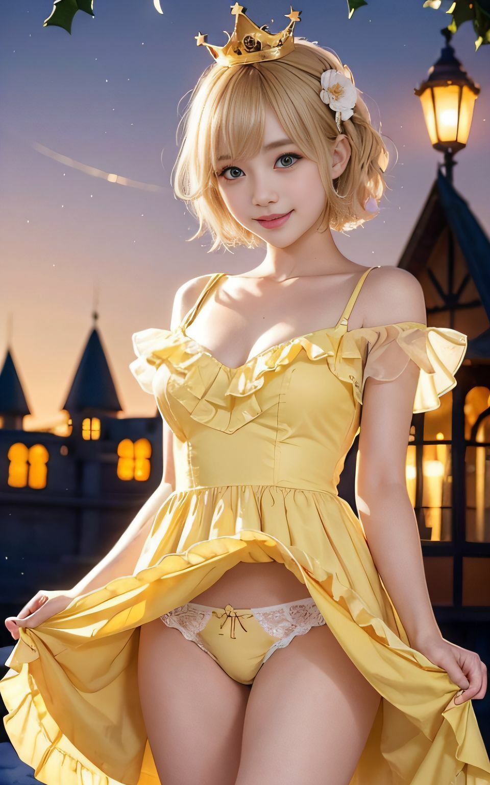 たくし上げシリーズSpecialハロウィン編 サンプル1ページ目