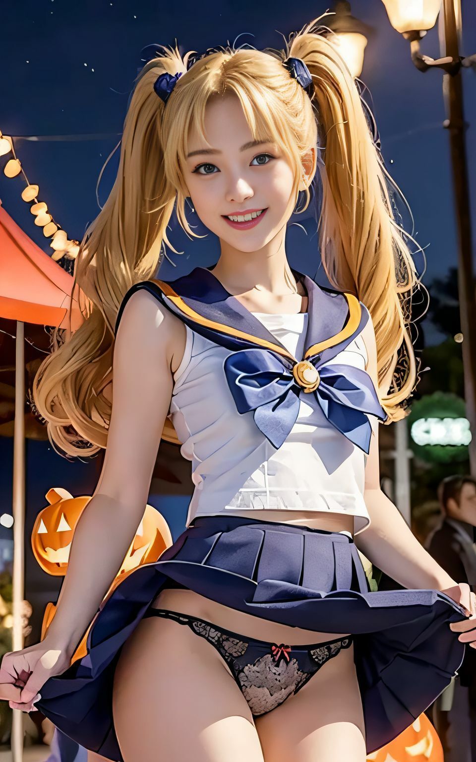たくし上げシリーズSpecialハロウィン編 サンプル5ページ目