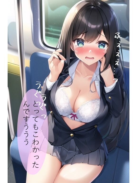【黒髪清楚JK】女子校生の社会貢献活動・・・野外で中出ししてたら卒業前に妊婦になっちゃった！えっちなマンガ57p（学園・野外・処女・ラブラブ） サンプル2ページ目