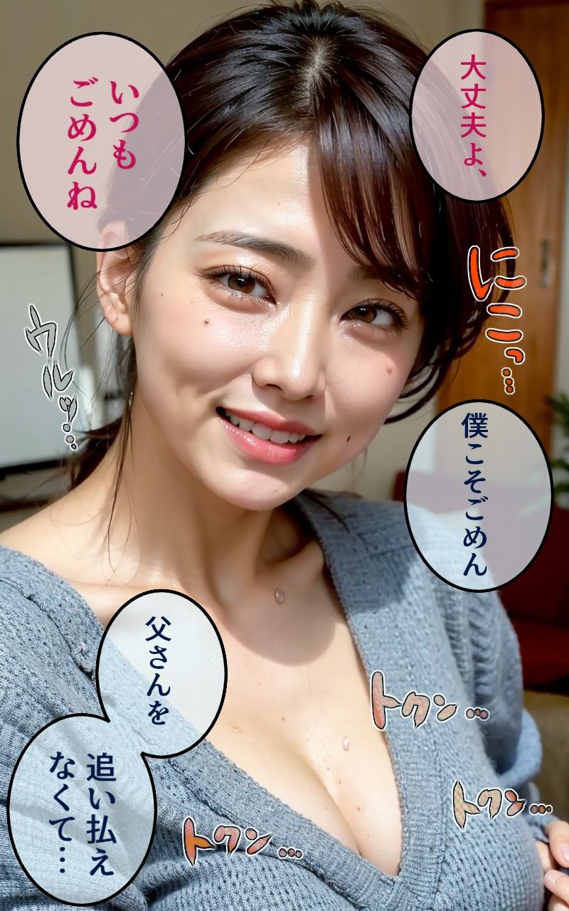 息子大好き母から寝取られ筆おろし サンプル2ページ目