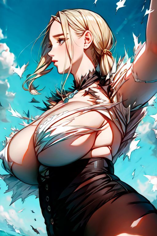 爆乳AI服爆発1 サンプル1ページ目