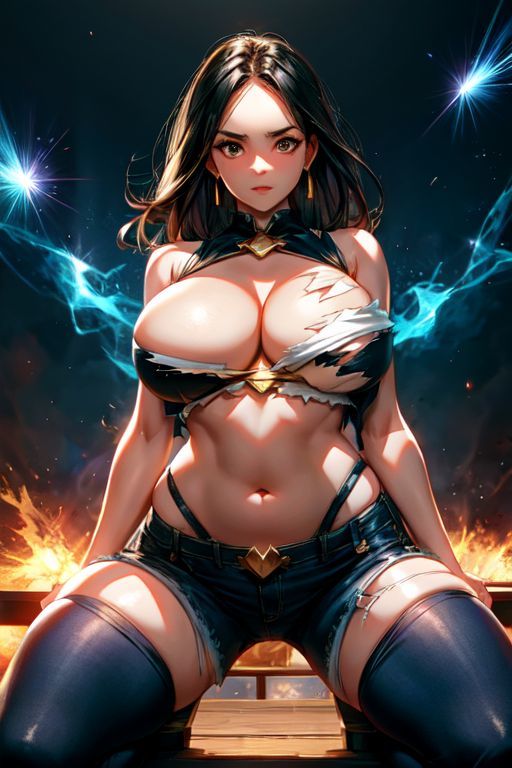 爆乳AI服爆発1 サンプル3ページ目