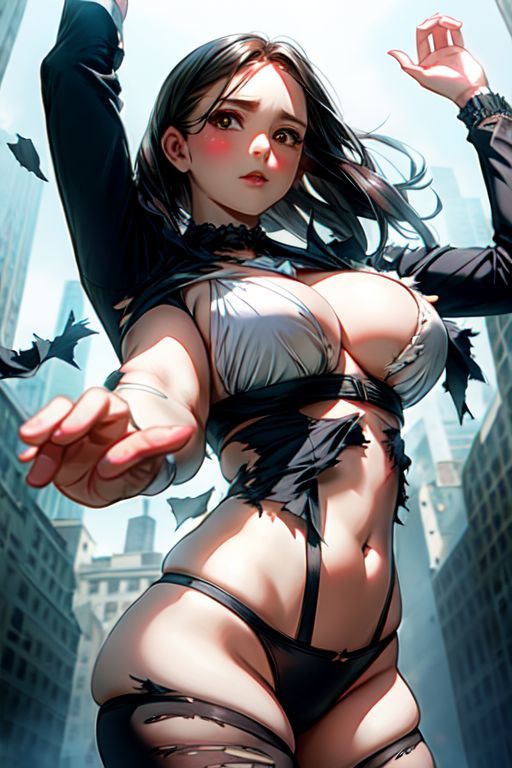 爆乳AI服爆発1 サンプル7ページ目