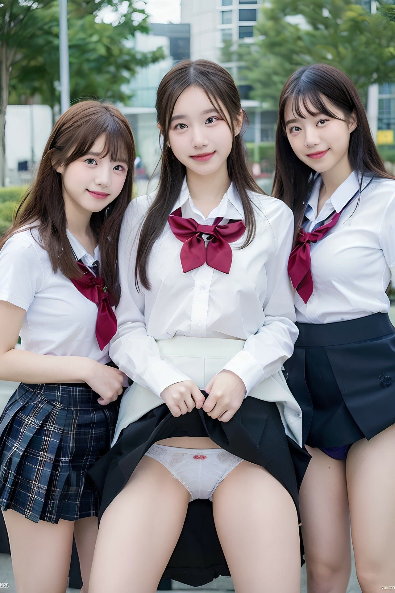 女〇○生！ 純白パンチラ！ 50P！ サンプル10ページ目