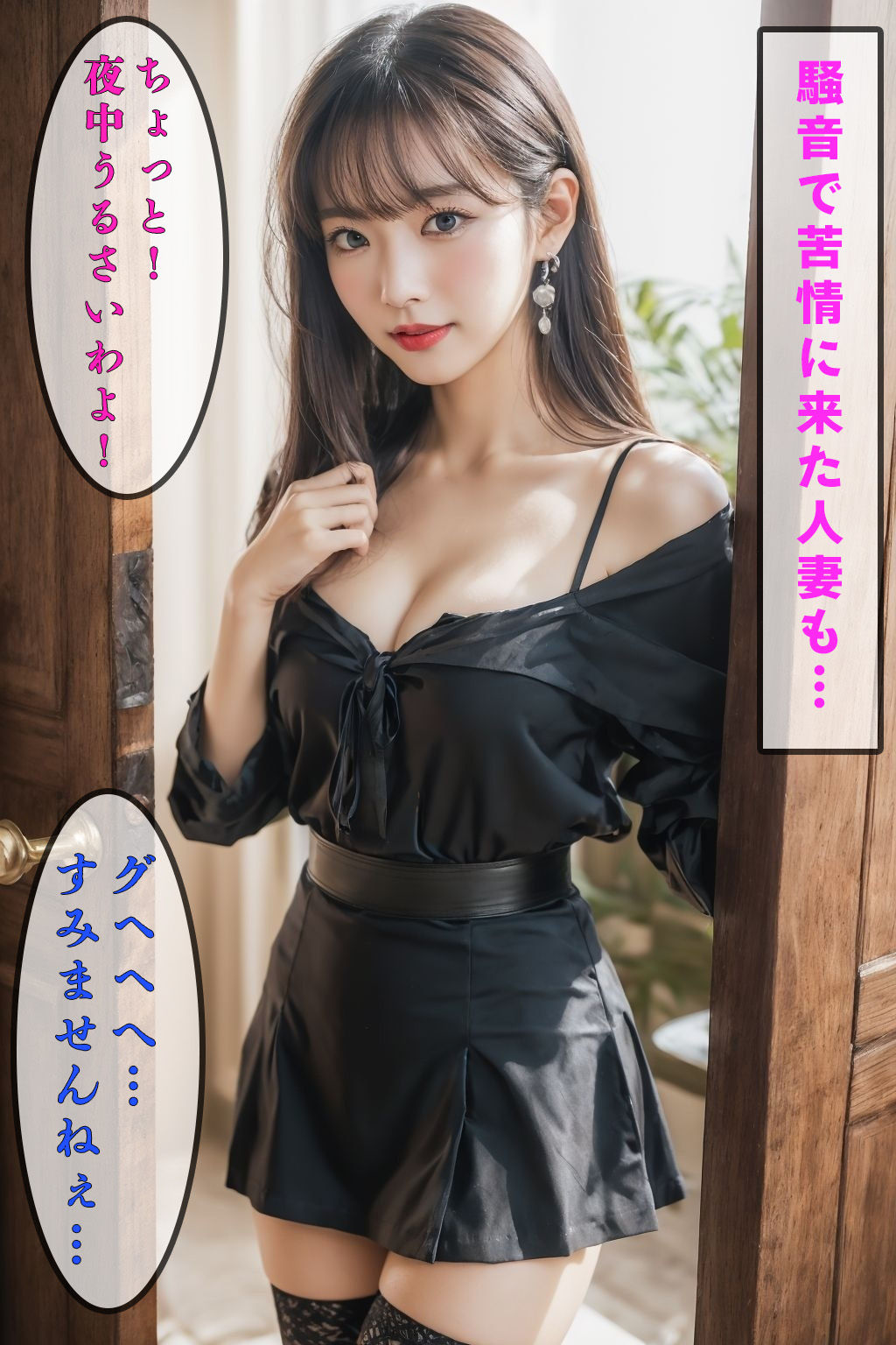 隣部屋に引っ越してきた人妻ギャルと濃厚中出しセックスした サンプル9ページ目