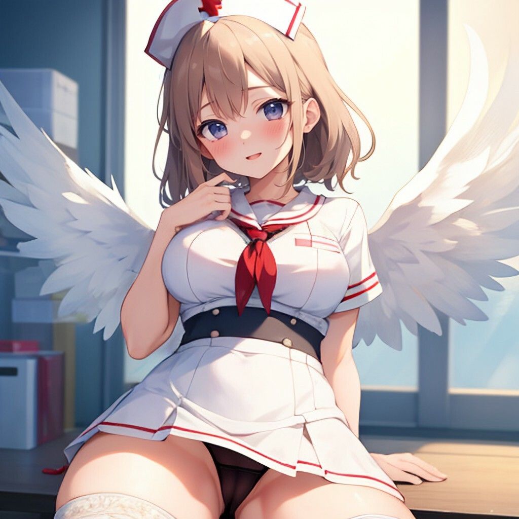 ナース風天使さん サンプル4ページ目