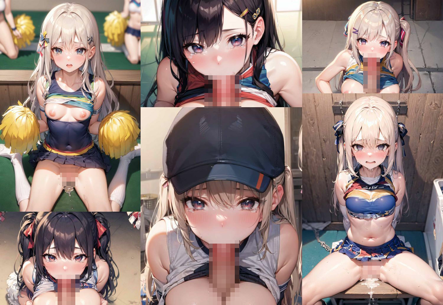 精液タンクチアガール サンプル7ページ目