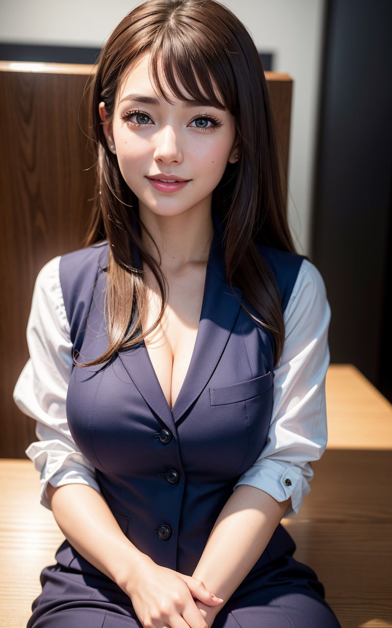 巨乳ギャル受付嬢〜スーツが着れないほどのオッパイ〜 サンプル10ページ目
