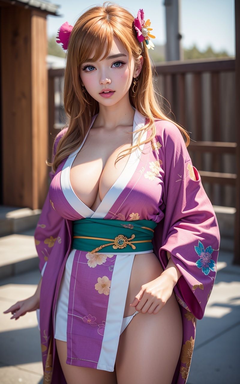浴衣と花火〜巨乳ギャルとの夏の思い出〜 サンプル5ページ目