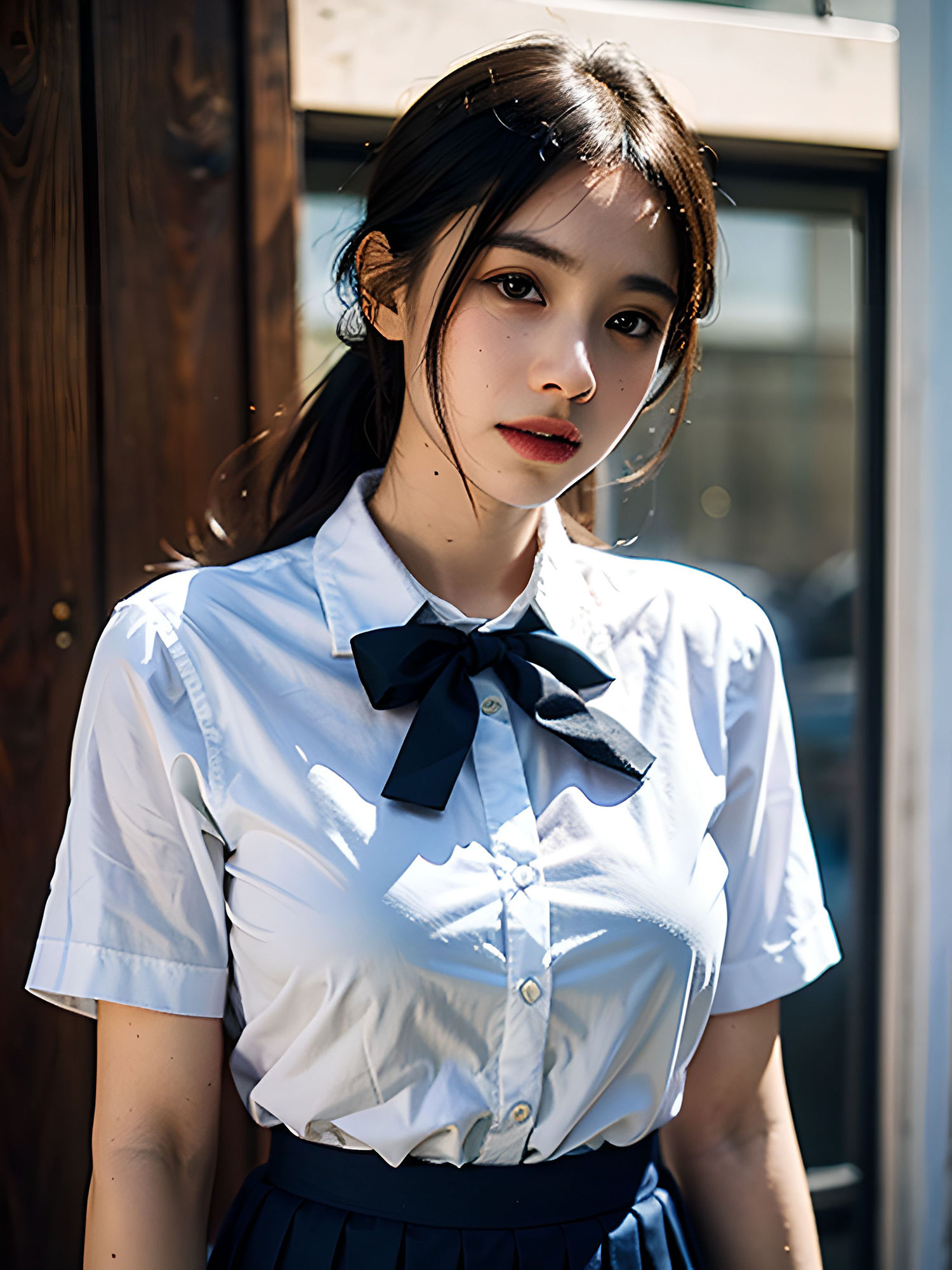 あなたの疲れ目に！ Vol.1 夏服（高画質アップスケール版） サンプル6ページ目