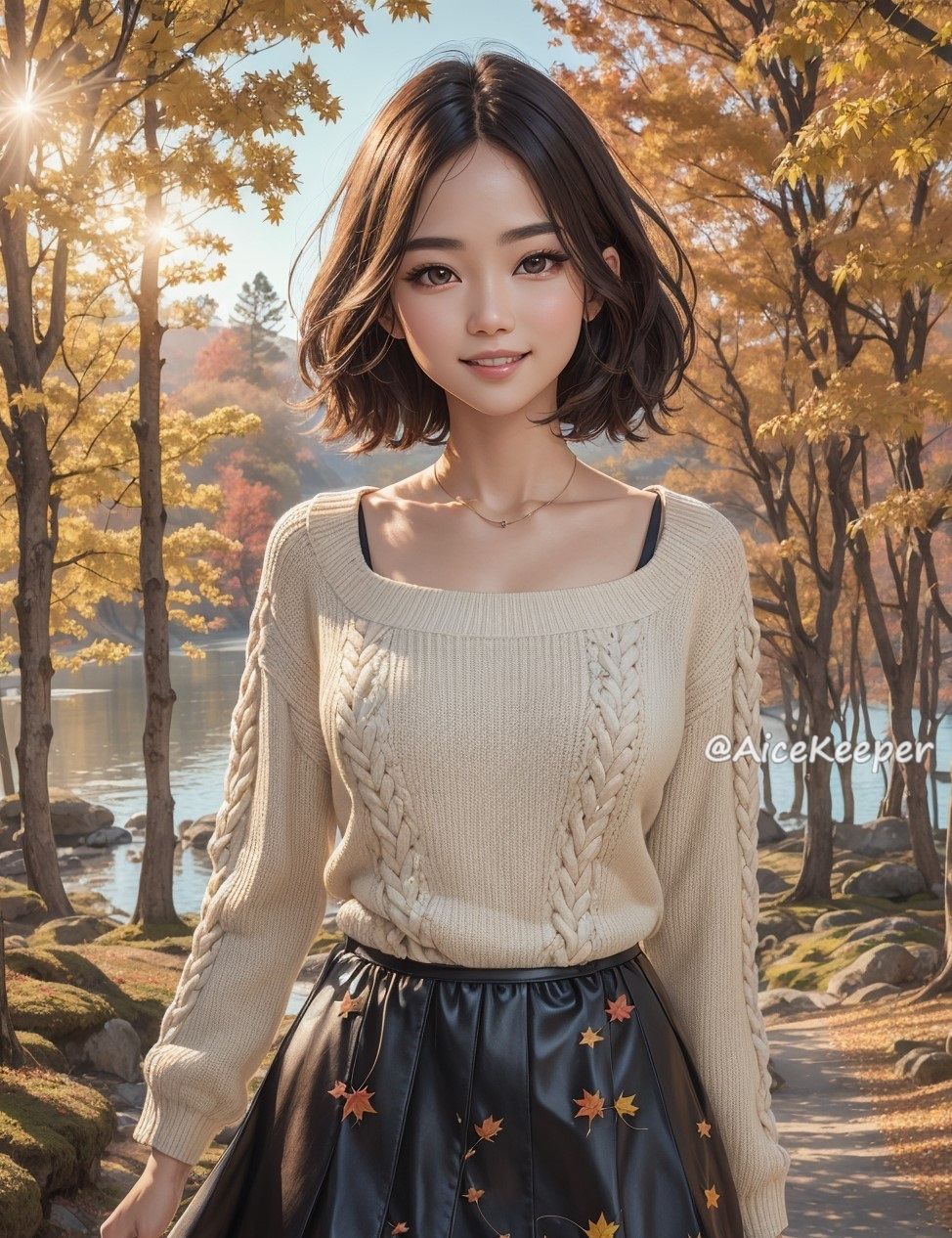下着で散歩 No.1 Autumn サンプル2ページ目