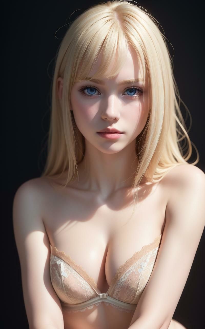 AI美女写真集Vol.90:パーフェクトブロンドビューティパート4 サンプル2ページ目