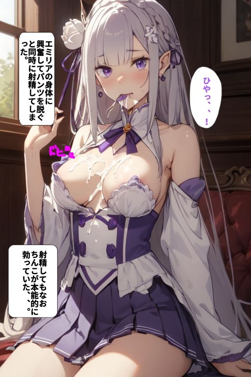 Re:ゼロから始める孕〇せ生活（エミリア編） サンプル2ページ目