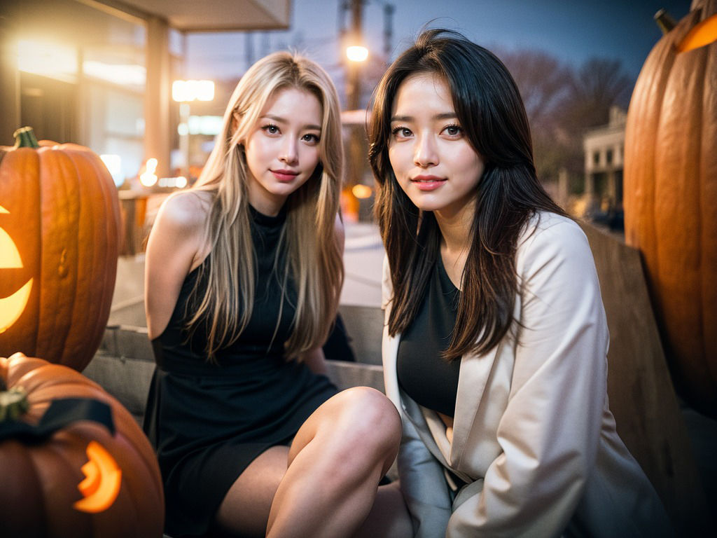 甘い罠に誘うハロウィン美女 サンプル1ページ目