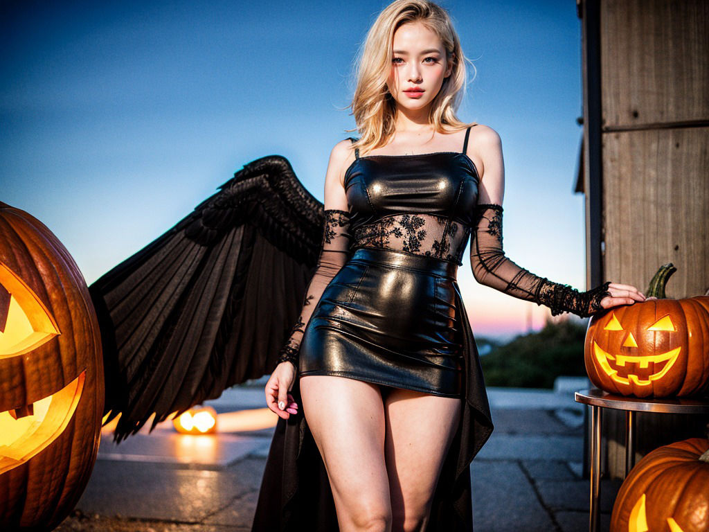 甘い罠に誘うハロウィン美女 サンプル6ページ目
