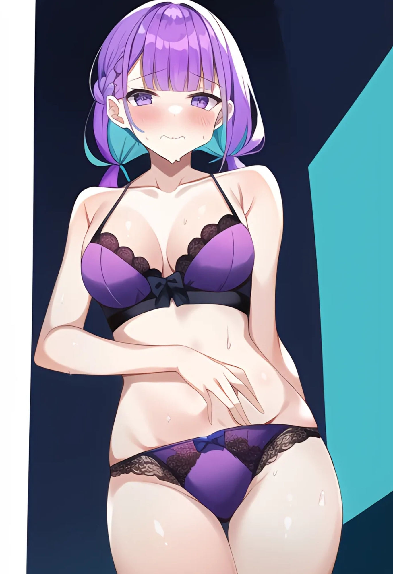 【買い切り版】バーチャル衣装故障で羞恥あくたん（English translation included） サンプル4ページ目