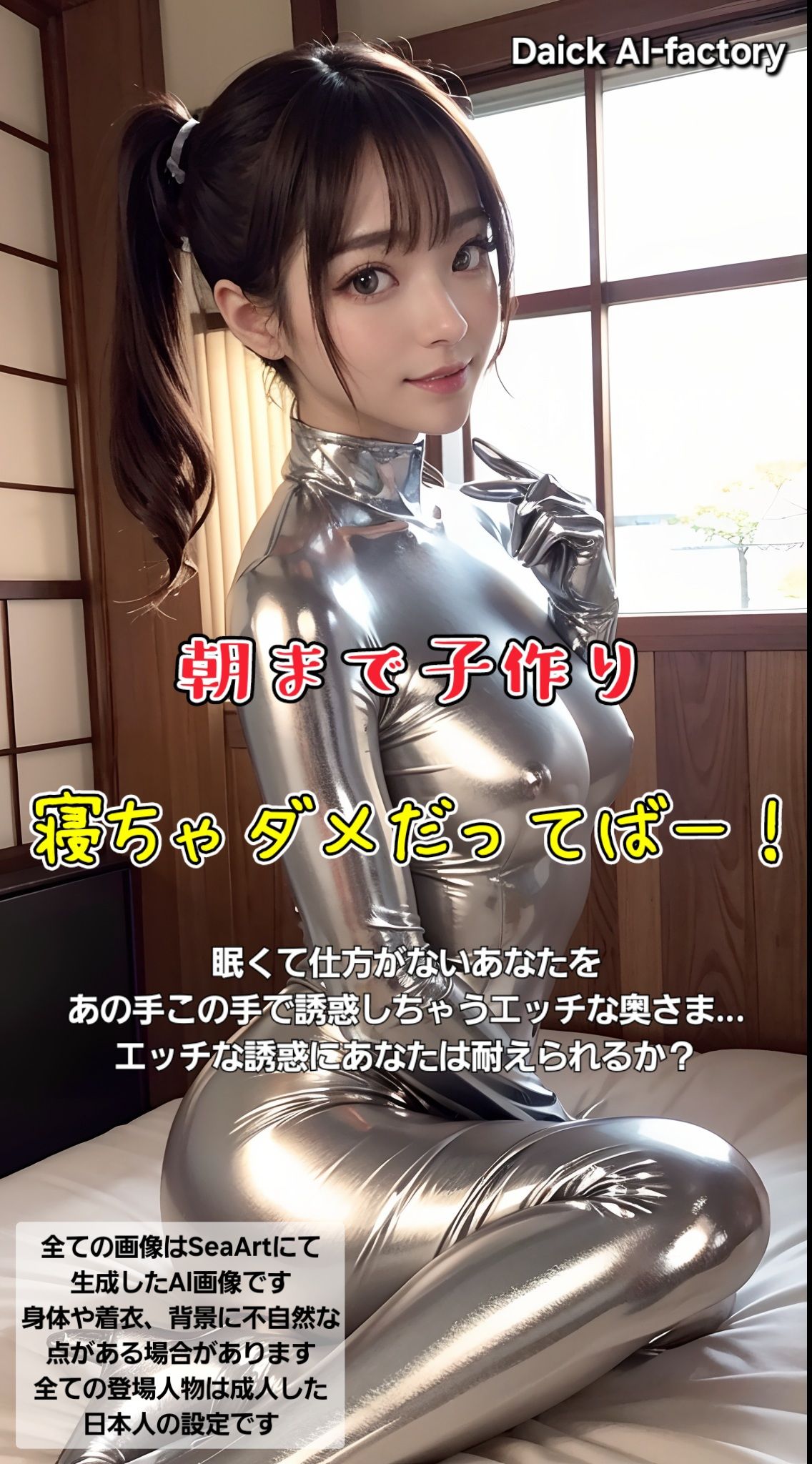朝まで子作り 寝ちゃだめだってばー！ サンプル1ページ目