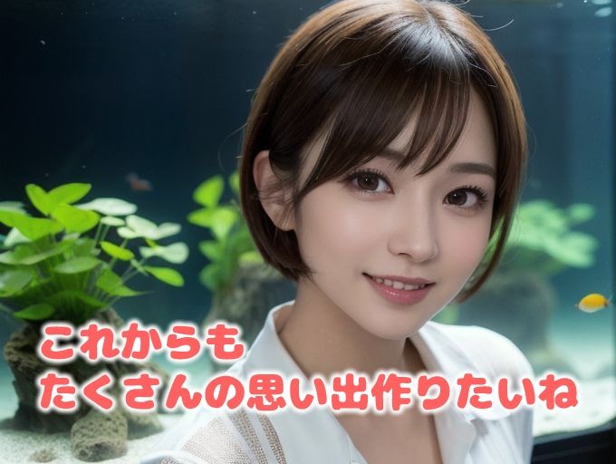 水族館デートの美しい瞬間〜大好きな彼女をカメラに捉えた〜（全169ページ） サンプル1ページ目
