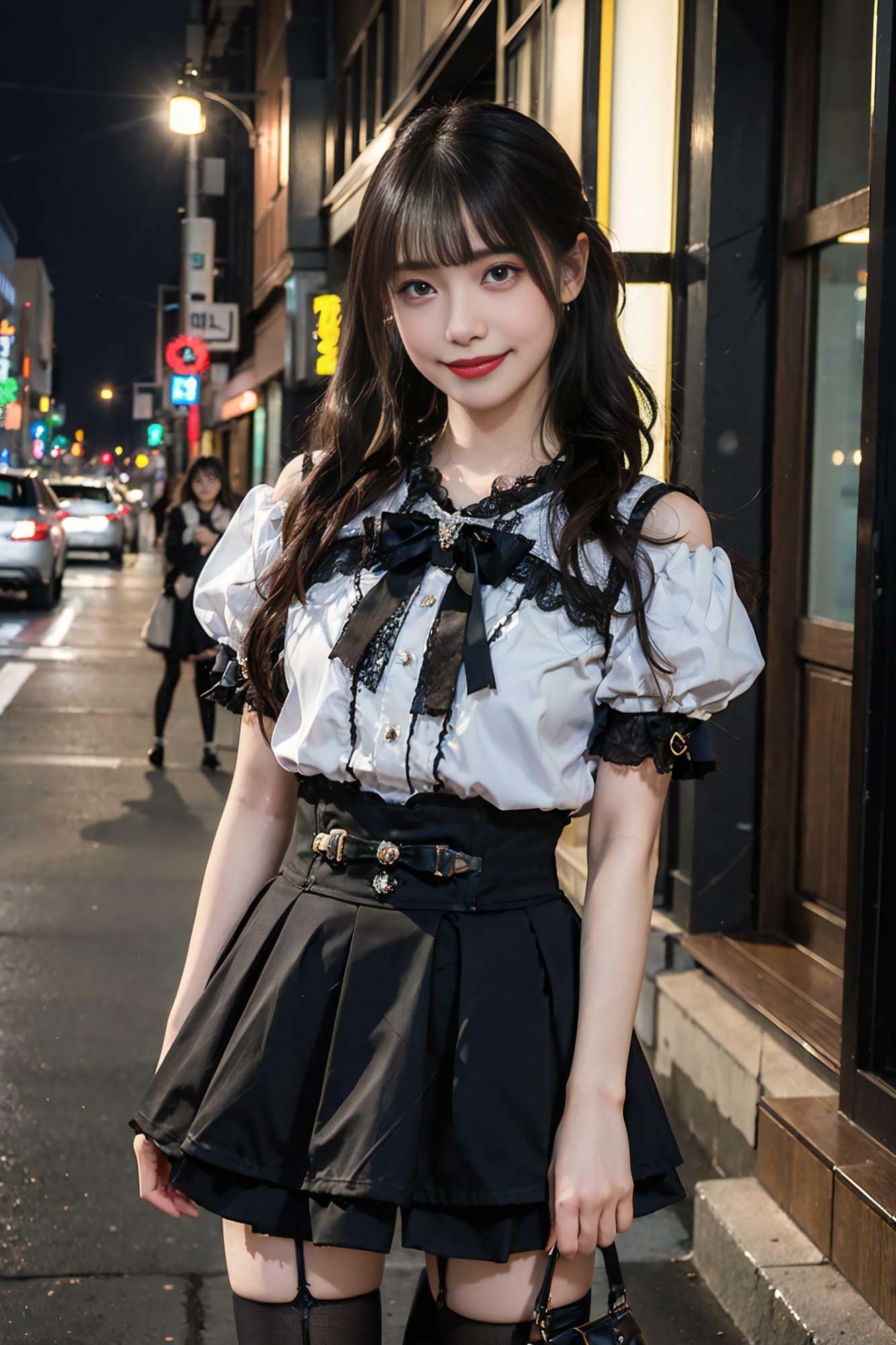 制服四つん這い露出 サンプル8ページ目