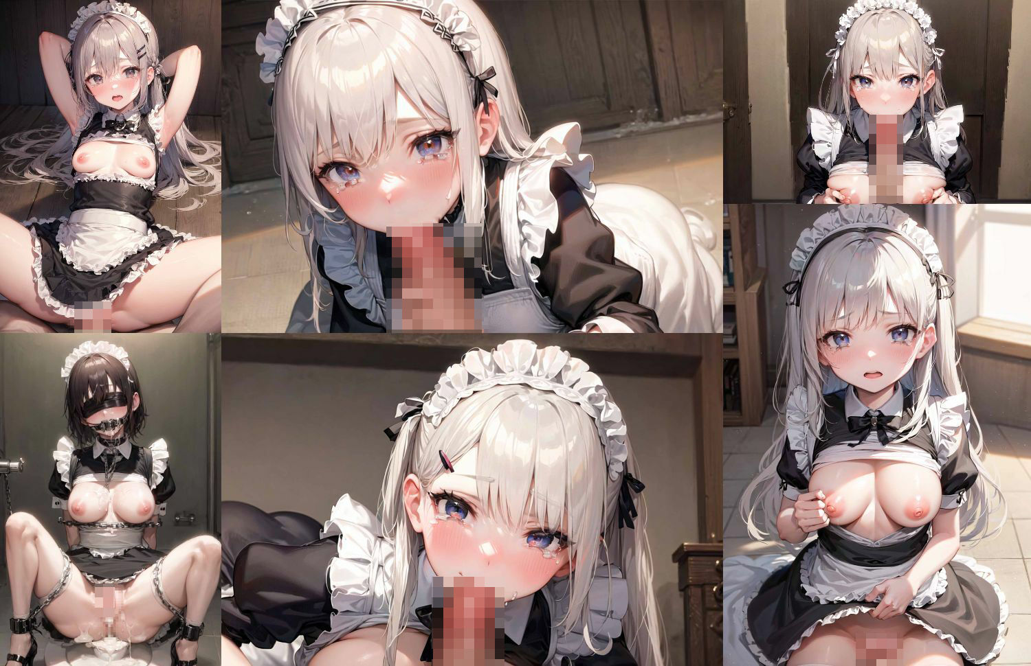 中出し専用オナホメイド サンプル2ページ目