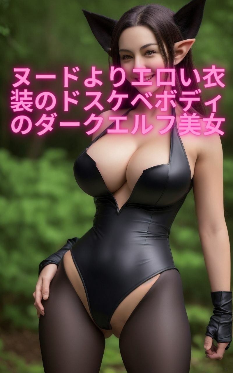 ダークエルフ美女たちはカラダも心もドスケベな性欲モンスターだった サンプル2ページ目