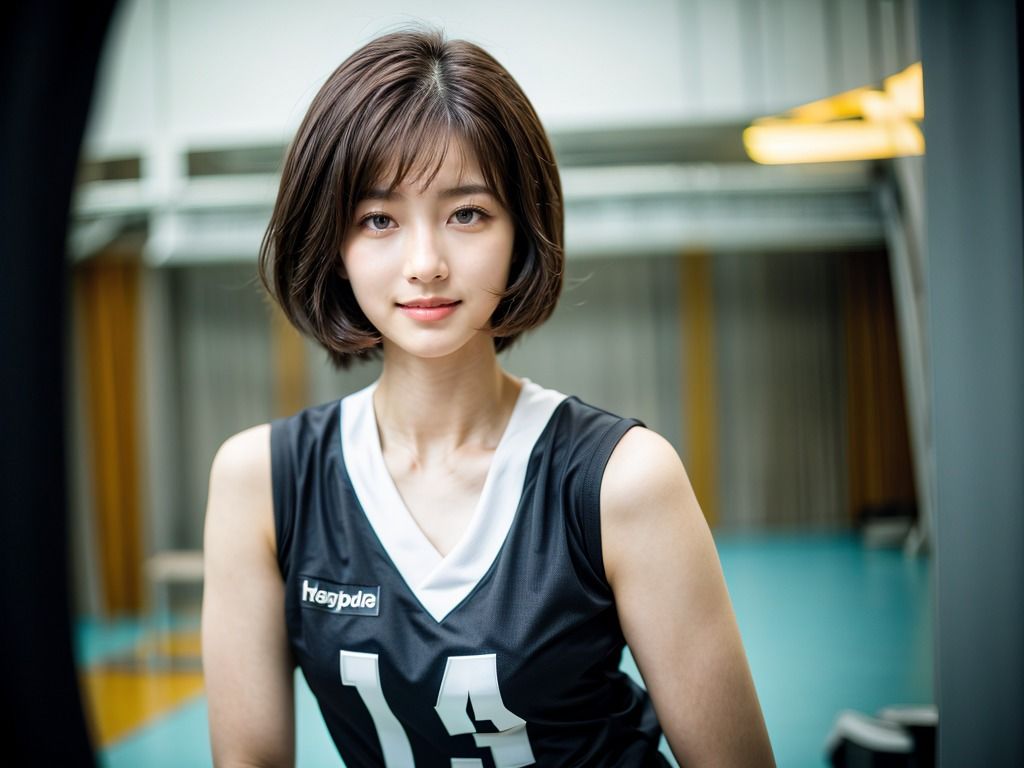 超リアル高画質バレー部美女 サンプル3ページ目