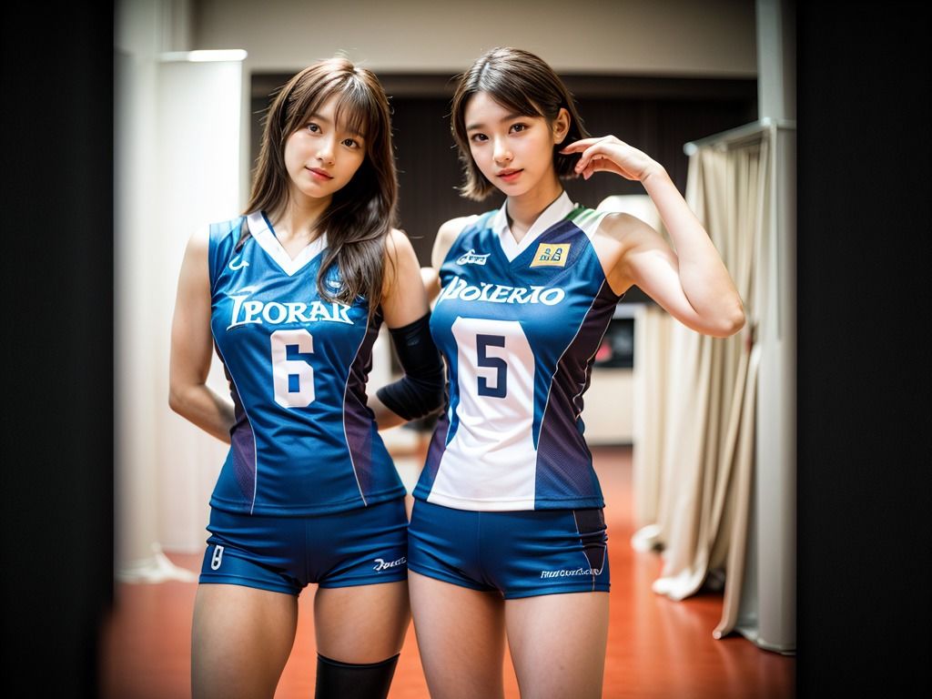 超リアル高画質バレー部美女 サンプル8ページ目