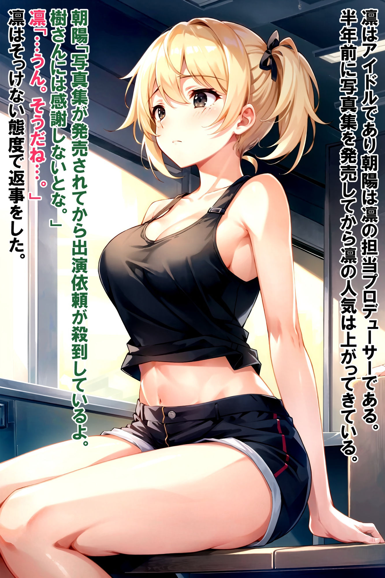 プロデューサーの知らないところで調教されていたアイドル サンプル1ページ目