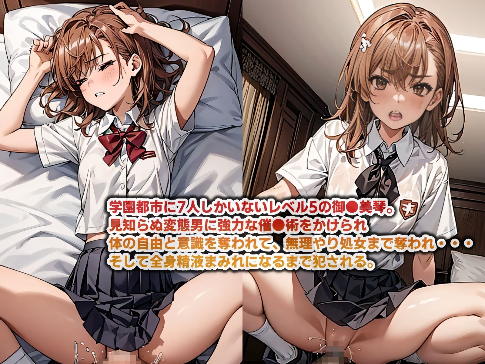 とある独学の超催●砲…レベル6の催●能力で美少女能力者たちに中出し放題！【320P】 サンプル1ページ目
