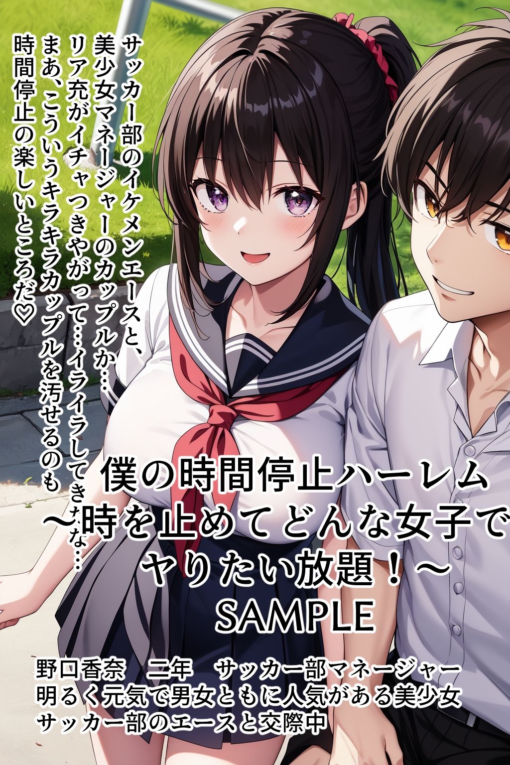 僕の時間停止ハーレム〜時を止めてどんな女子でもヤりたい放題！〜 サンプル8ページ目
