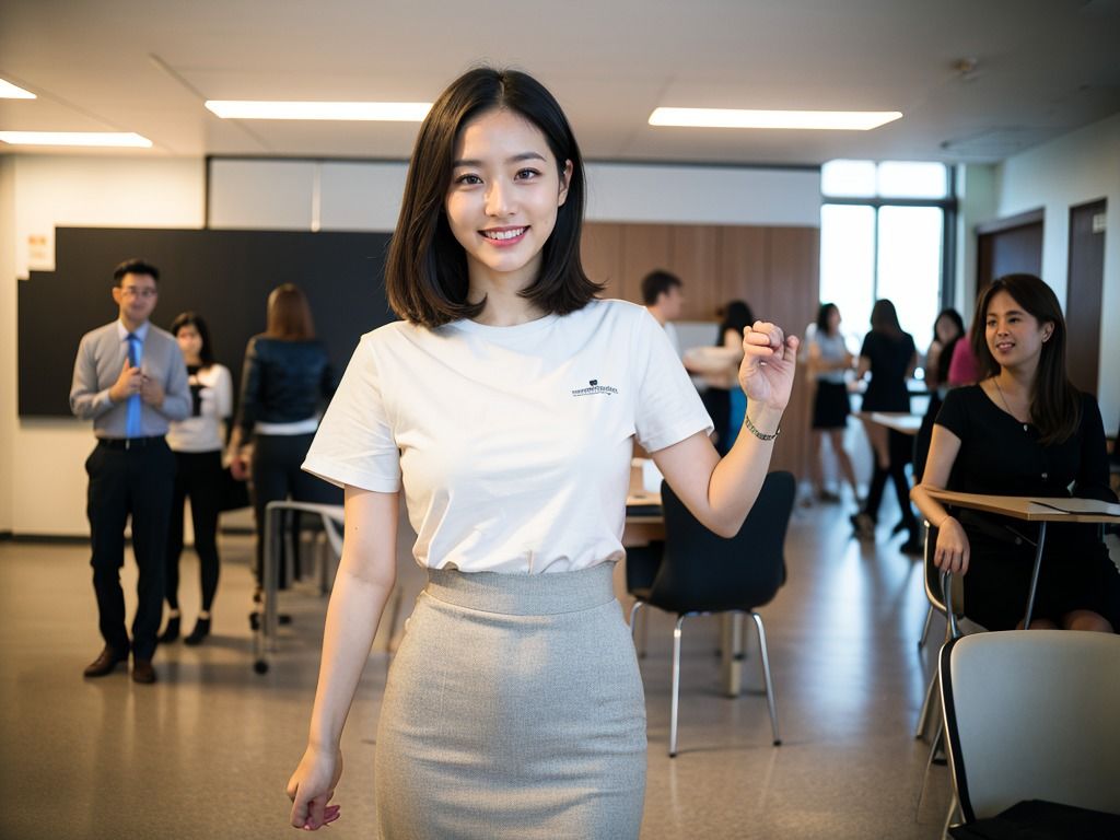 【港区女子】かわいいベンチャーOL サンプル2ページ目