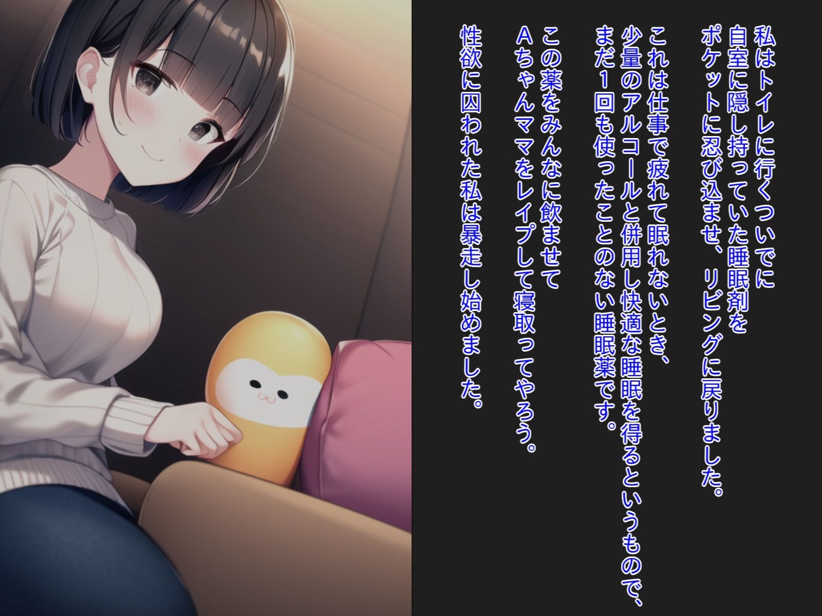 可愛いママ友を眠らせ、こっそり孕ませたったwww サンプル4ページ目