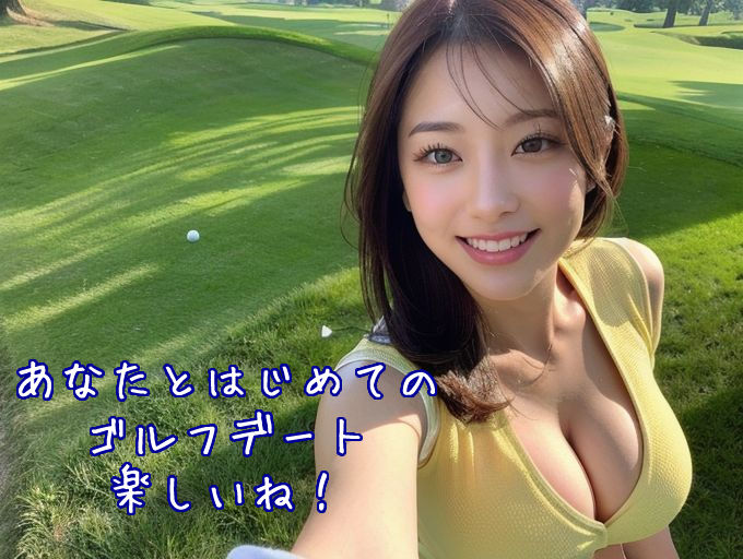 「はじめてだから、どうやって打つのか教えてもらえる？」ゴルフウェア美女〜かわいくてセクシーなAI写真集vol.19（全214ページ） サンプル2ページ目