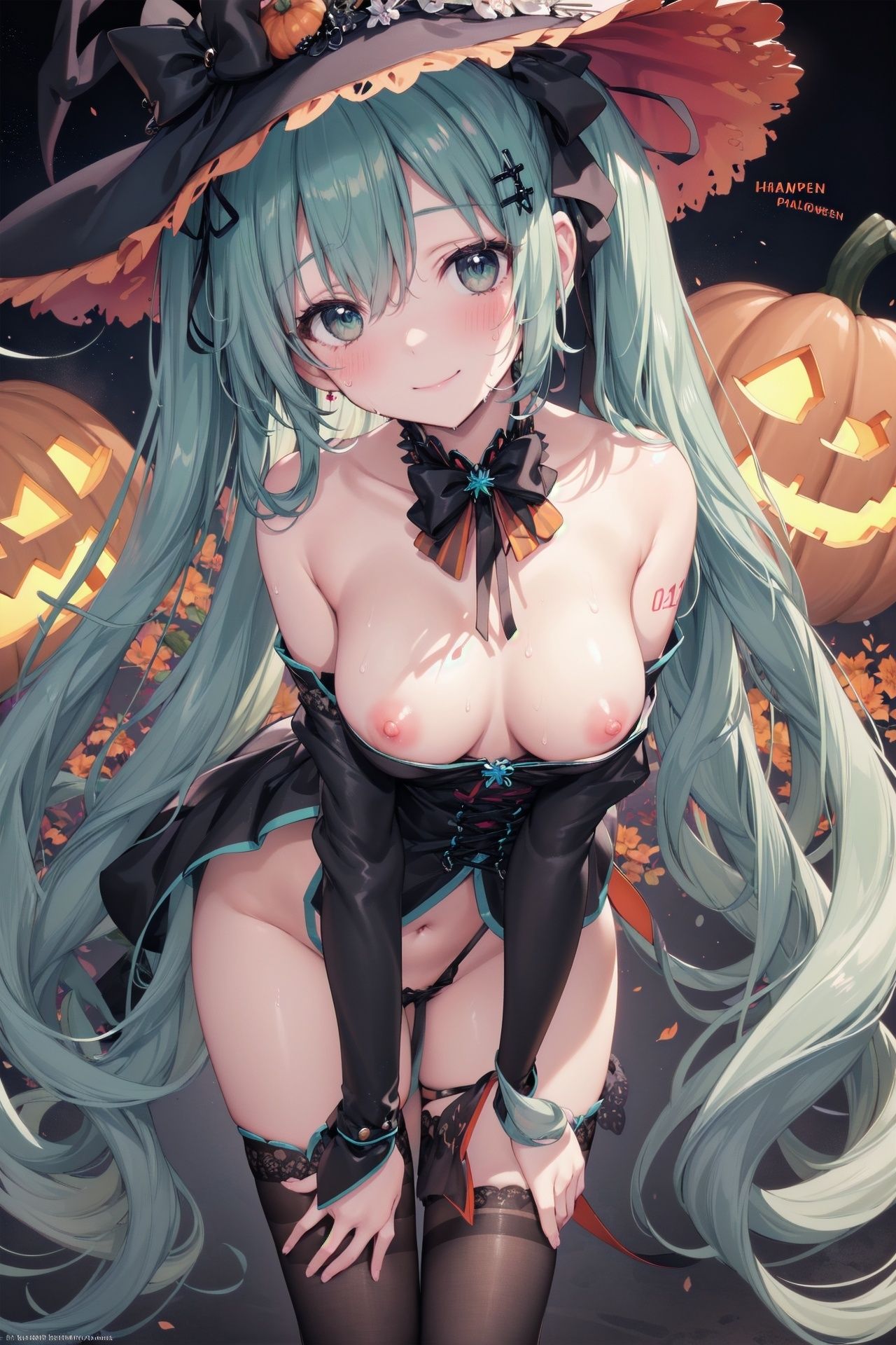 えちえちハロウィンミク サンプル6ページ目