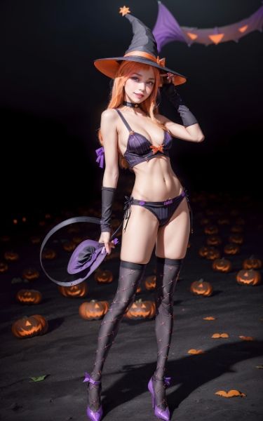 ハロウィン コスプレ ランジェリー サンプル3ページ目