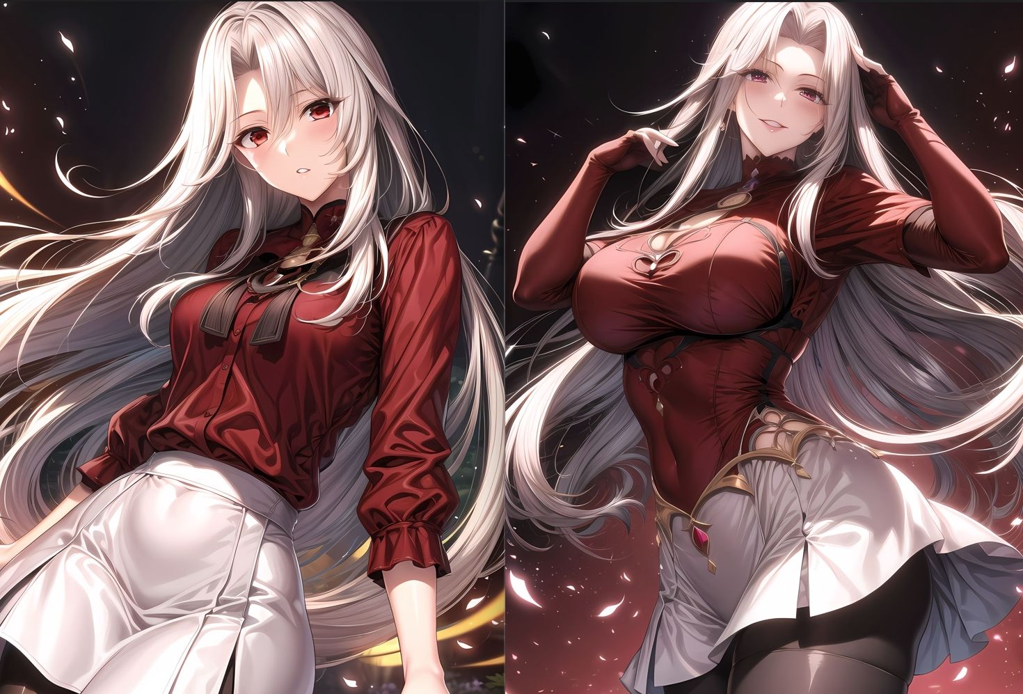 悪堕ちアイリスフィール サンプル1ページ目