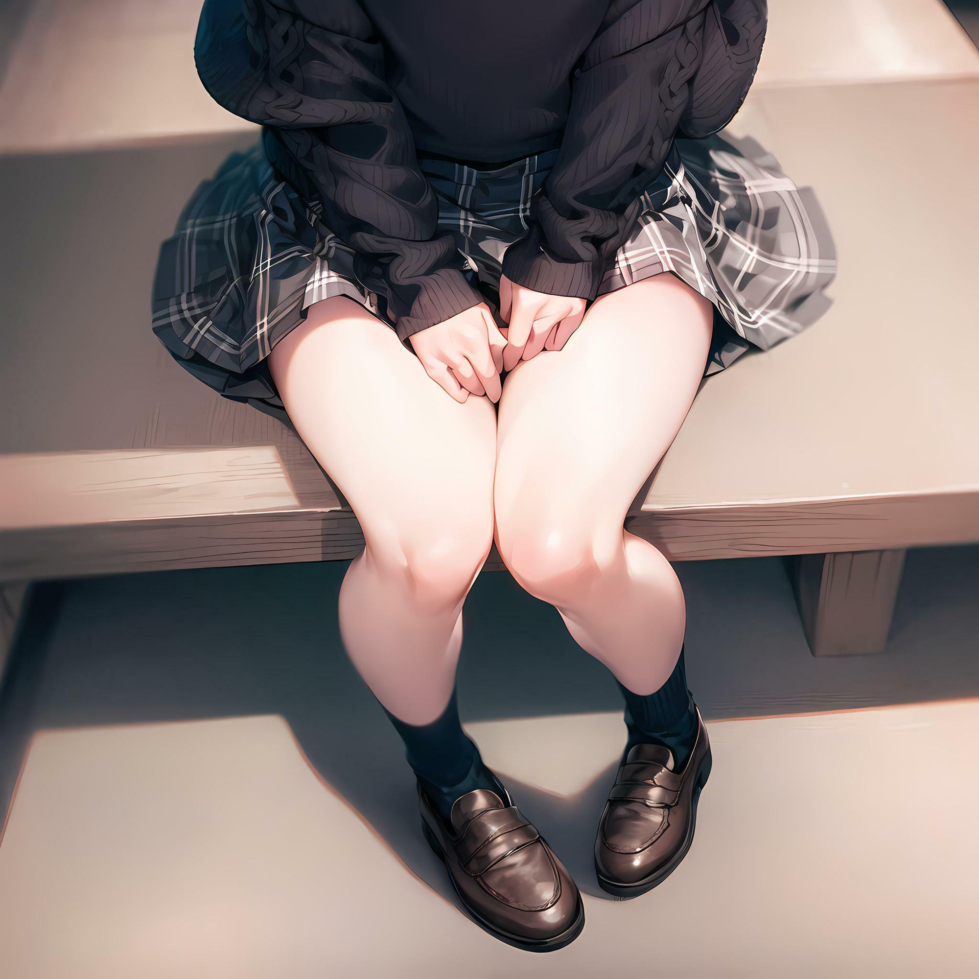 脚フェチ 太もも編 サンプル5ページ目