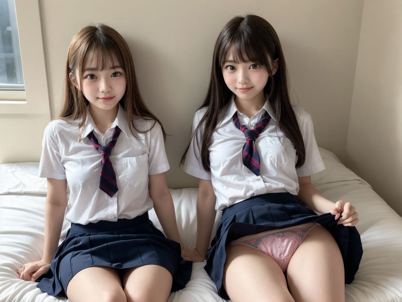 家出J〇2人 泊めたら〇〇してくれた サンプル4ページ目