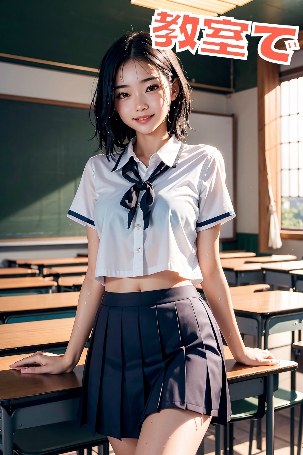 ショートヘア好きに送るえちえち写真集 サンプル2ページ目